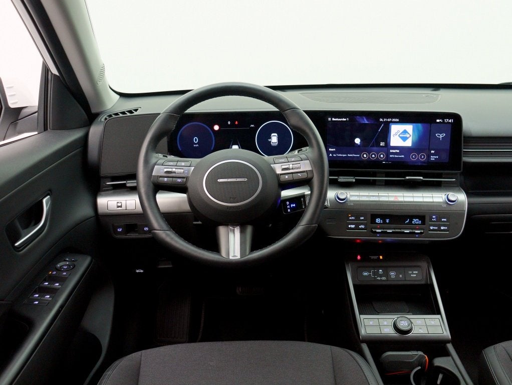 Hyundai KONA Electric Comfort Smart 65.4 kWh | Demo | Stoelv, Auto's, Gebruikt, Wit, Kona, 300 kg