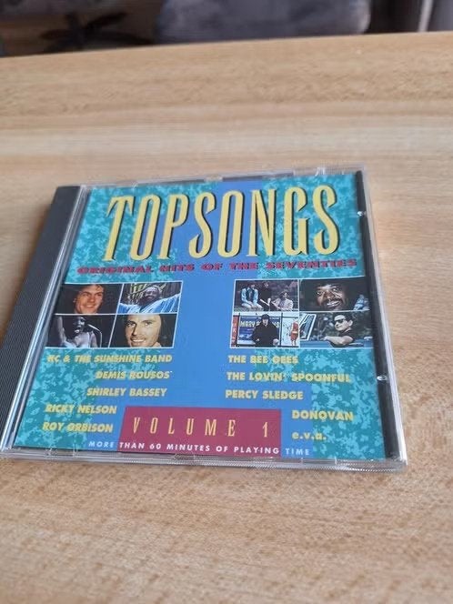 Cd topsongs, hits of the seventies h, Ophalen of Verzenden, Zo goed als nieuw, Pop