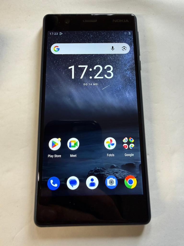 Nokia 3, Telecommunicatie, Mobiele telefoons | Nokia, Overige modellen, Blauw, Touchscreen, Ophalen of Verzenden