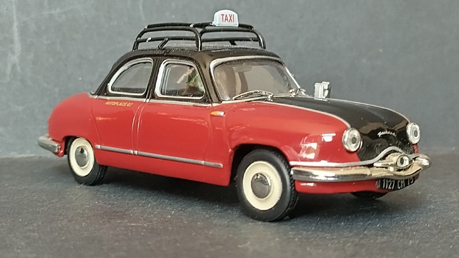 Panhard Dyna Z taxi 1:43 Altaya Ixo Pol, Overige merken, Auto, Verzenden, M