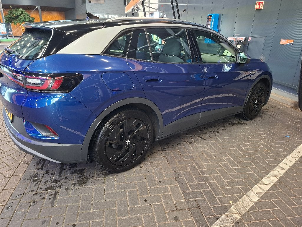 Volkswagen ID.4 PRO Buisness 360° cam. IQ-light 77kWh 204pk, Auto's, Automaat, Achterwielaandrijving, Blauw, Elektrisch