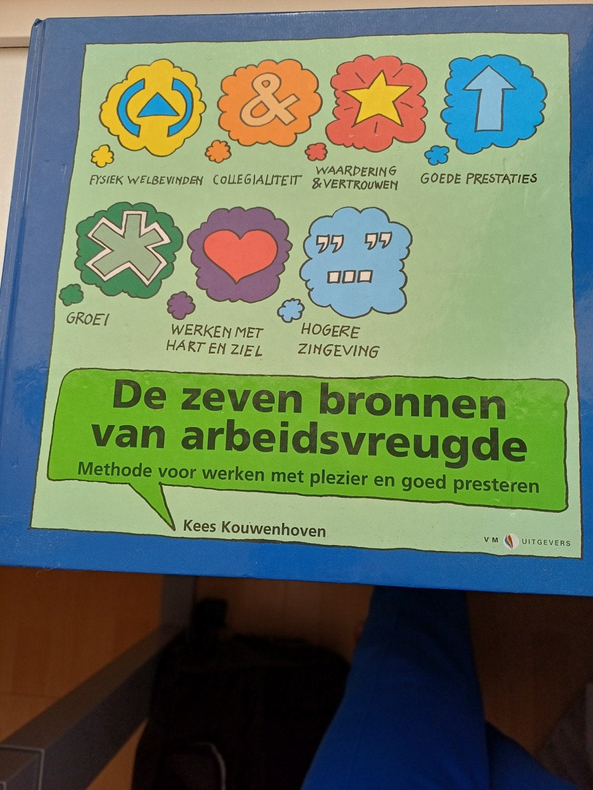 De zeven bronnen van arbeidsvreugde - Kees Kouwenhoven, Gelezen, Ophalen of Verzenden, Kees Kouwenhoven, Gamma
