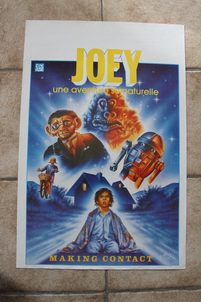 filmaffiche Joey 1985 filmposter, Rechthoekig Staand, Ophalen of Verzenden, Zo goed als nieuw, A1 t/m A3