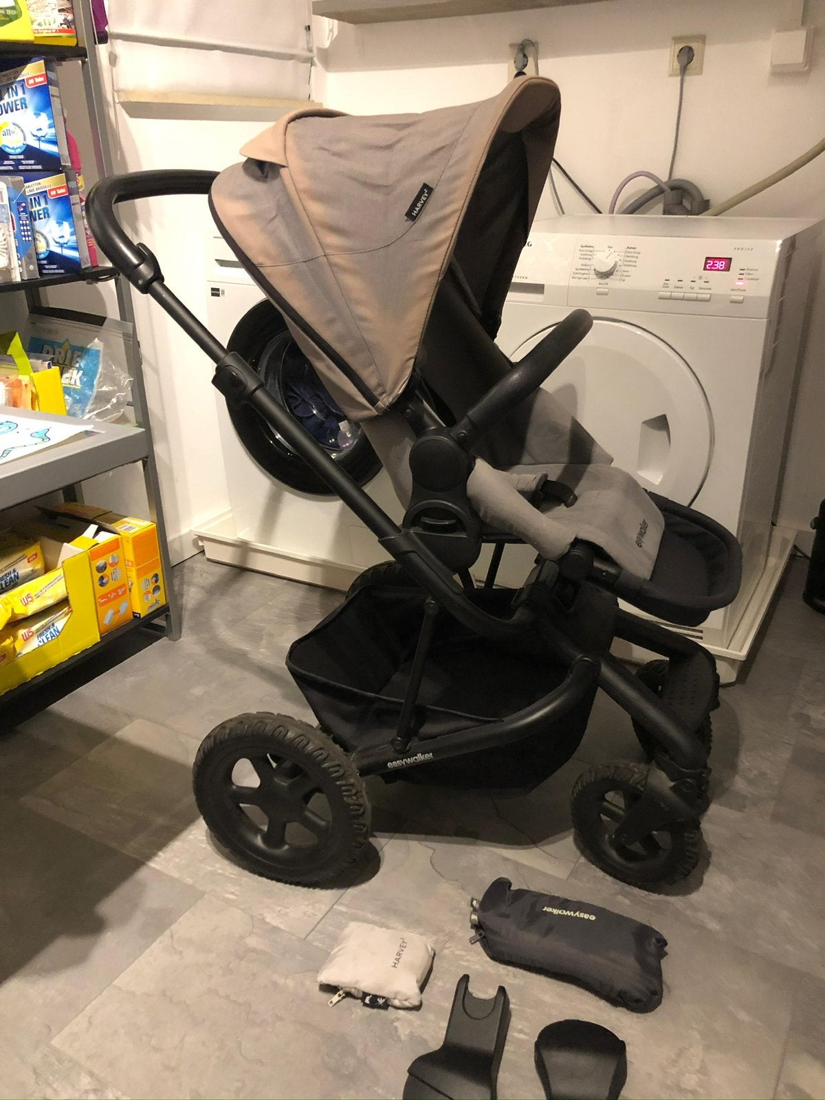 Foto 3 van Complete set Easywalker Harvey 2 grijs