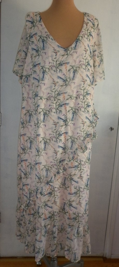 zomerse jurk maat large ( valt ruim) merk : Zizzi, Zizzi, Overige kleuren, Verzenden, Jurk