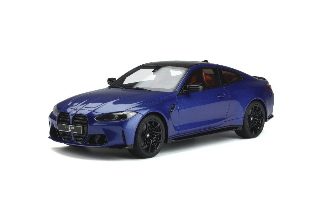 BMW M4 Coupe Competition Portimao Blauw 2021 GT Spirit GT851, Overige merken, Auto, Verzenden, Z Models 2 rue de l'Ecusson sales@solido.com