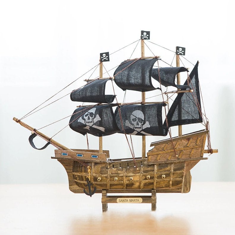 Santa Marta Piraten Model Boot / Schip Zeilboot Zeil, Verzenden, Nieuw, Zeilboot, Schaalmodel