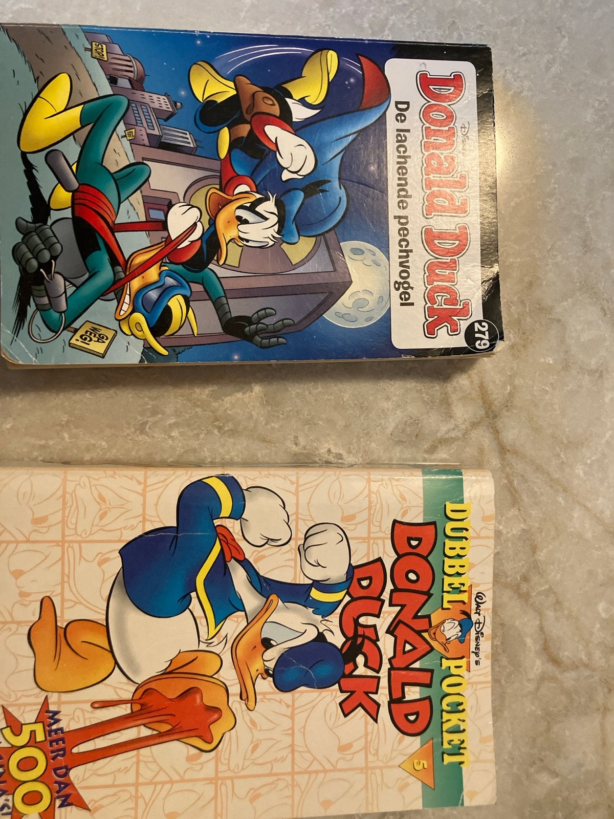 Donald Duck de lachende pechvogel & Dubbelpocket, Meerdere stripboeken, Ophalen, Gelezen