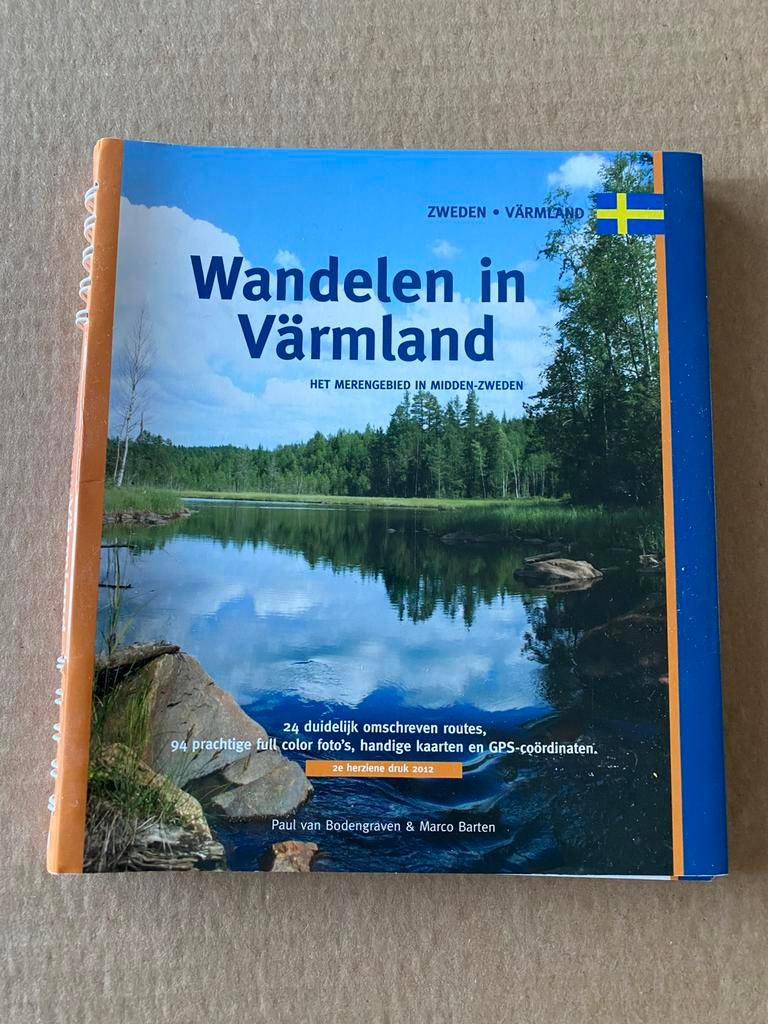 Paul van Bodengraven - Wandelen in Varmland, Fiets- of Wandelgids, Europa, Nieuw, Paul van Bodengraven; Marco Barten