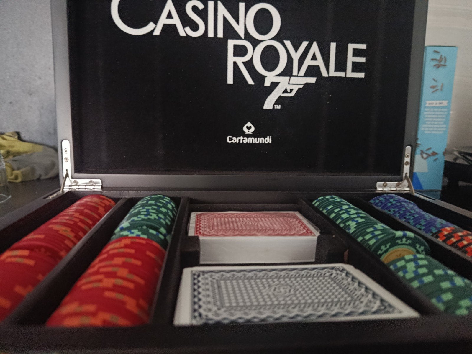 Casino Royale Poker Set - Compleet in Koffer, Ophalen of Verzenden
