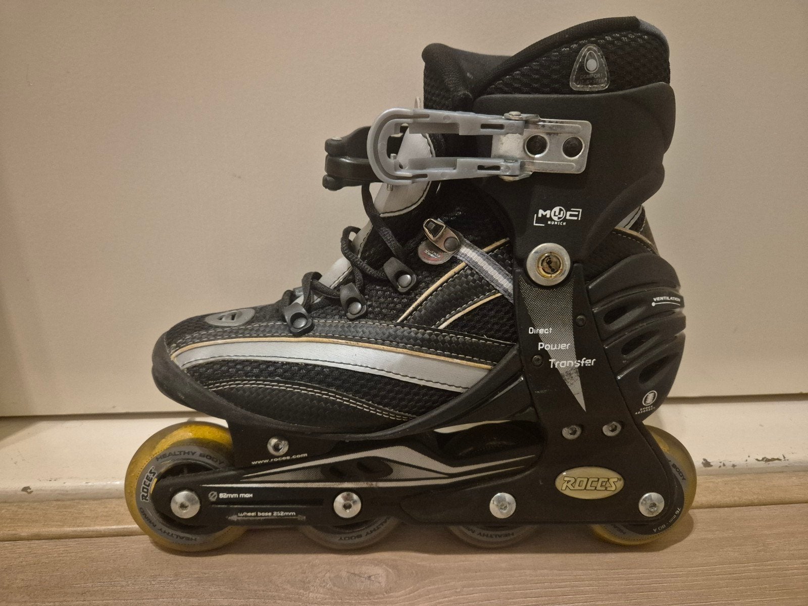 Roces Inline Skates Maat 41 - Goede Staat, Ophalen, Gebruikt, Inline skates 4 wielen, Heren