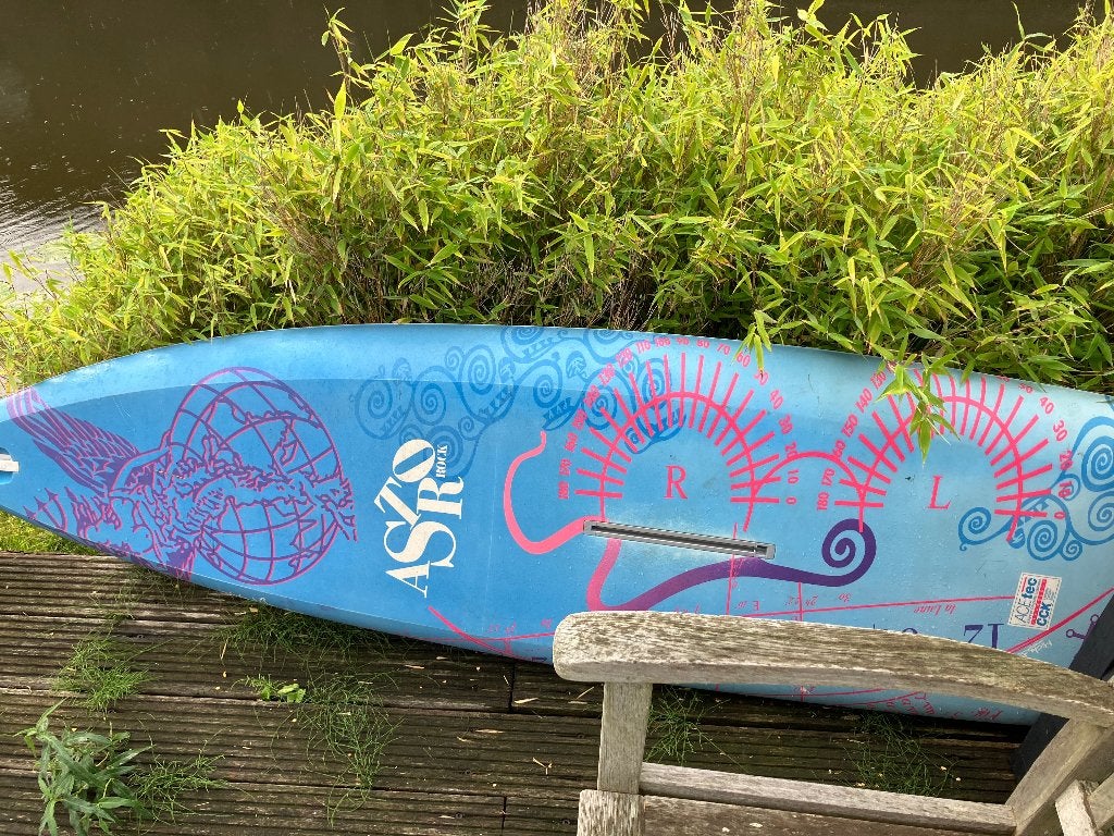 Surfplank Bic Astro Rock, Ophalen, 250 tot 300 cm, Gebruikt, Met vin(nen)