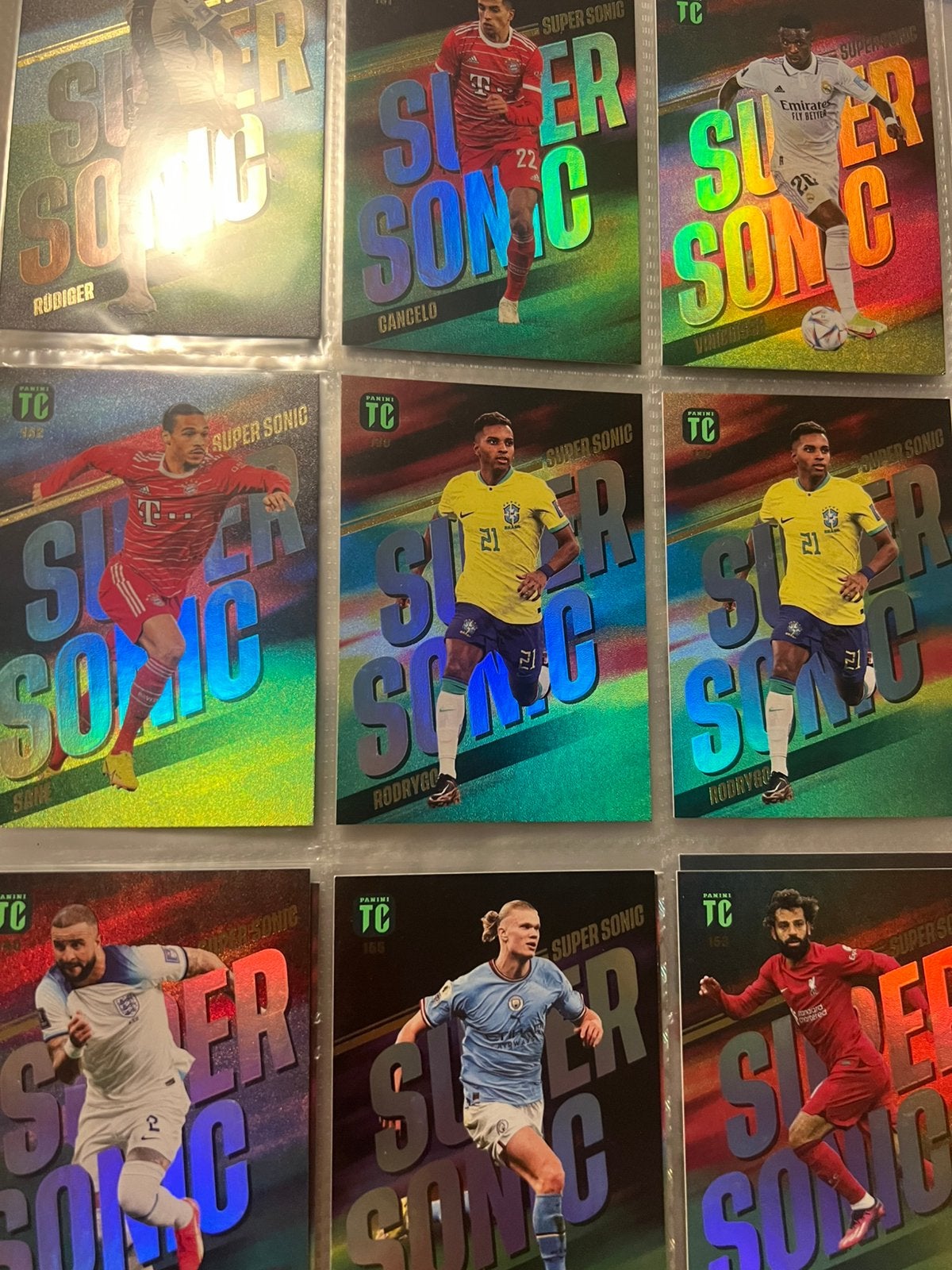 Panini TC Super Sonic Voetbal Spelerskaarten, Ophalen of Verzenden, Zo goed als nieuw, Buitenlandse clubs, Spelerskaart