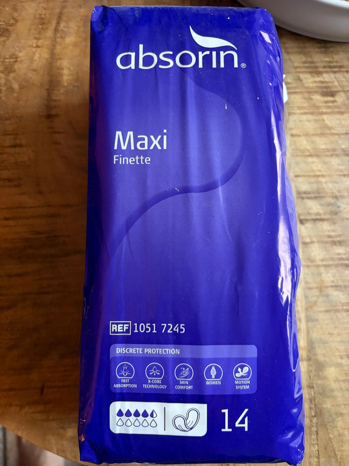 Absorin incontinentie materiaal, Ophalen of Verzenden