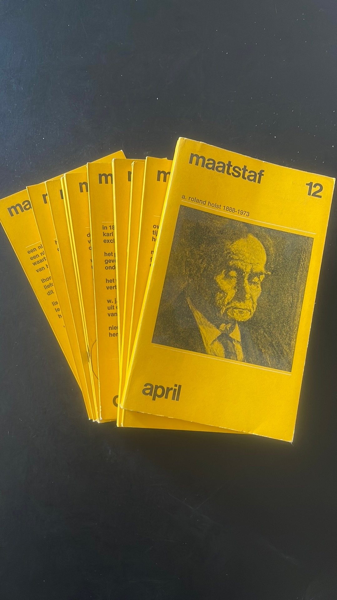De eerste 30 jaargangen van literair tijdschrift Maatstaf,, Ophalen, Gelezen