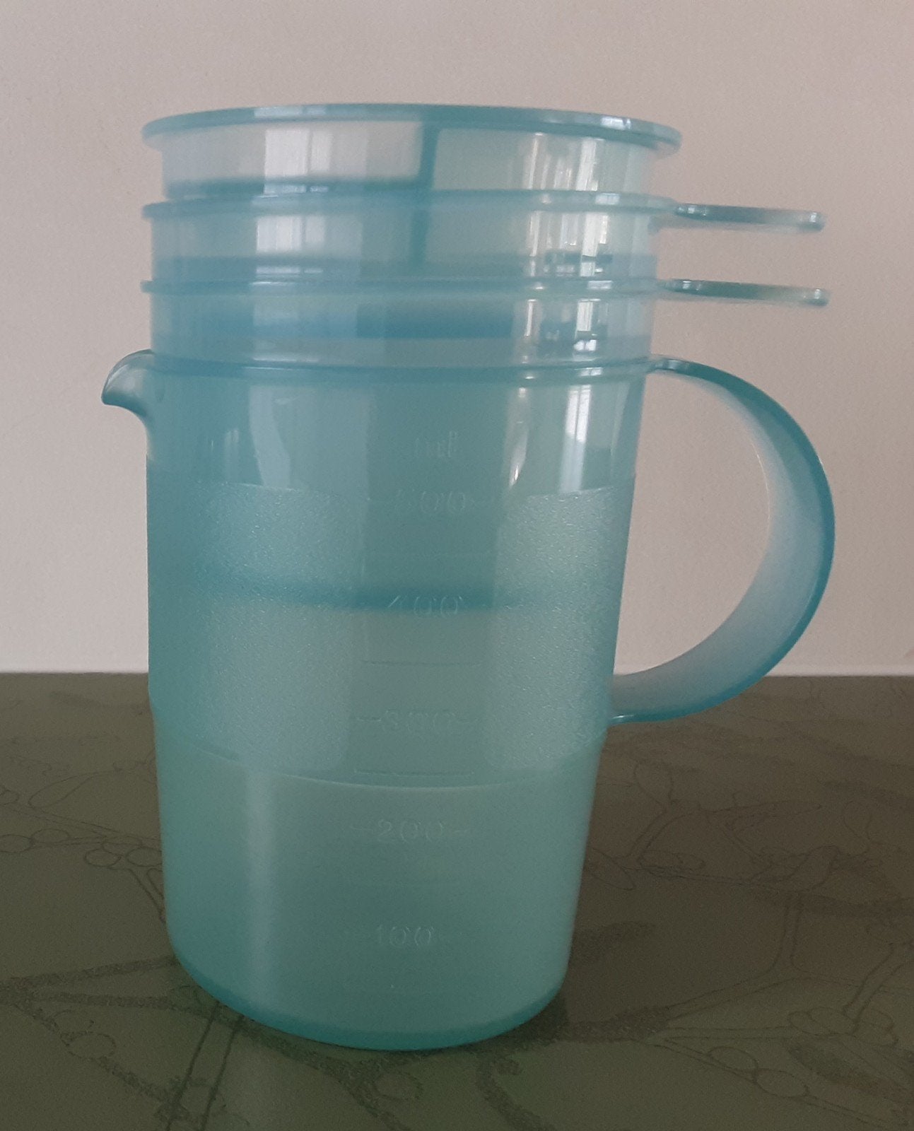 Maatkan en maatjes...500ml, 250ml, 100ml, 50ml en 25ml, Huis en Inrichting, Keuken | Tupperware, Ophalen of Verzenden, Gebruikt