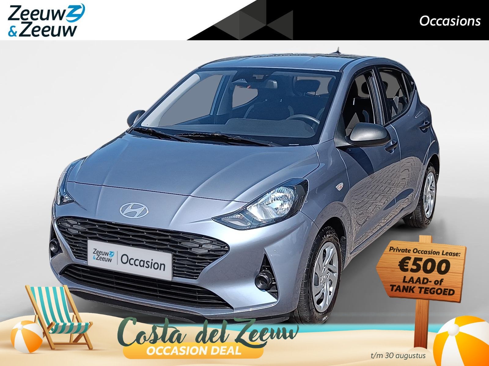 Hyundai i10 1.0 Comfort | Navigatie | Parkeercamera | Cruise, 12 maanden, Stof, Euro 6, 899 kg