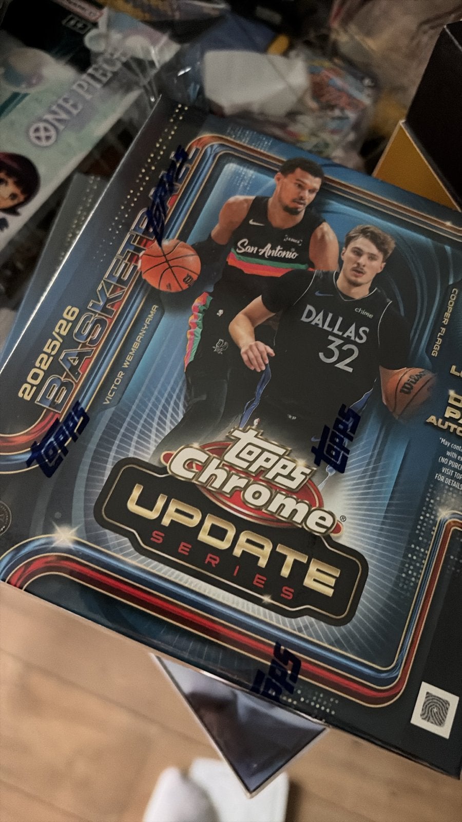 Topps Chrome Update Series Mega Box 2025/26 Basketbal, Ophalen of Verzenden, Nieuw, Overige sporten, Spelerskaart