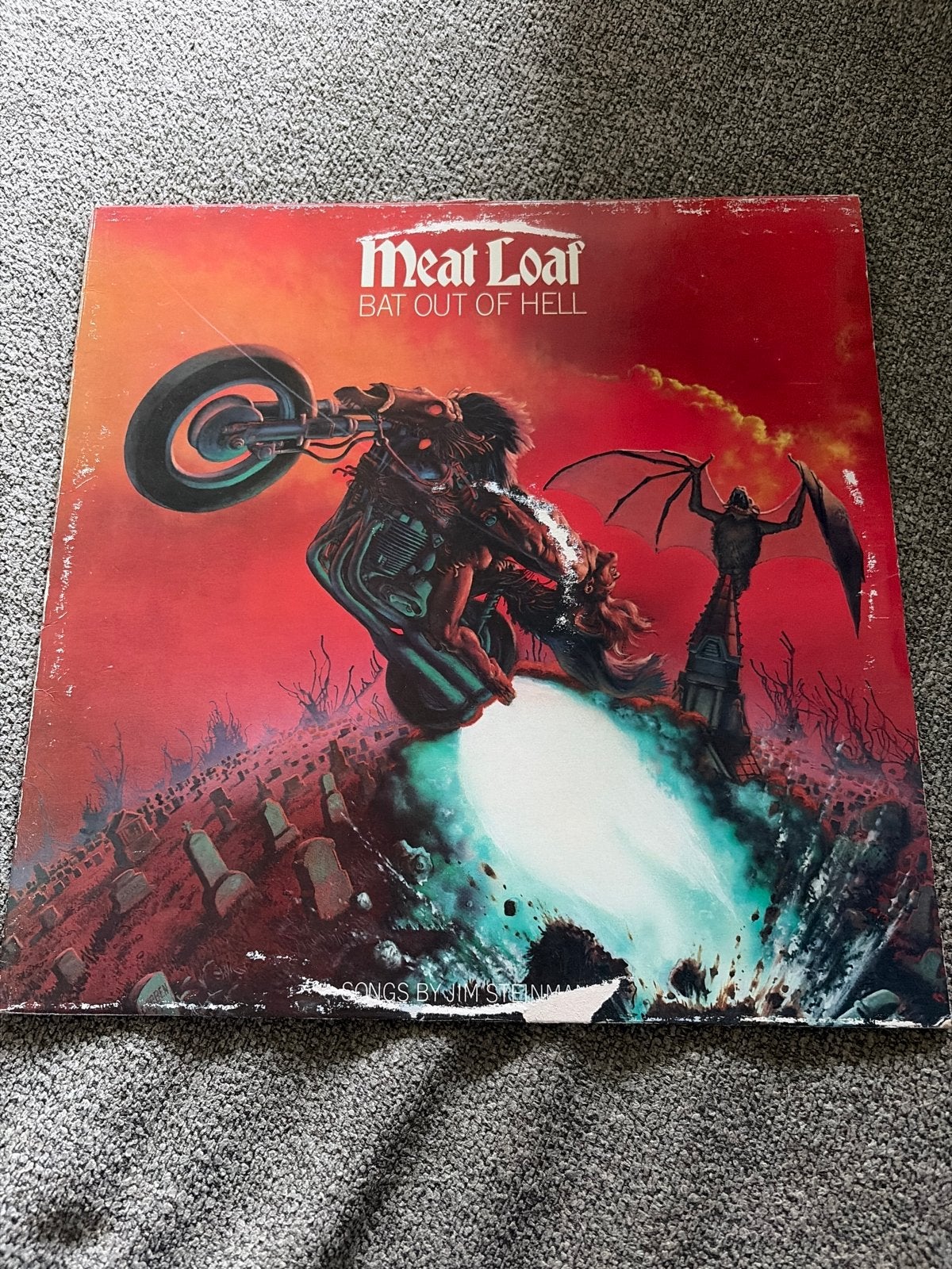Meat Loaf - Bat Out of Hell & Dead Ringer LP's, Cd's en Dvd's, Vinyl | Rock, LP, Gebruikt, Ophalen of Verzenden, Classic Rock