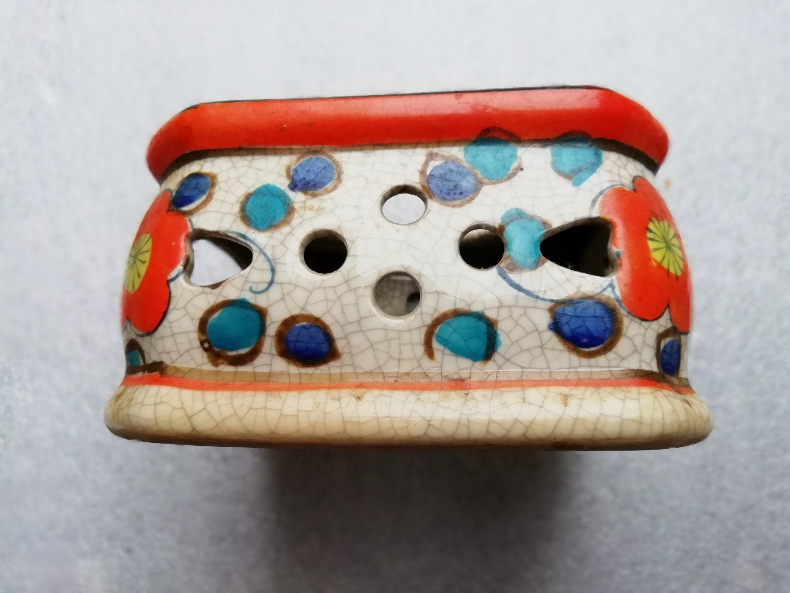 Antieke Japanse Satsuma Koro wierookbrander, Antiek en Kunst, Ophalen of Verzenden