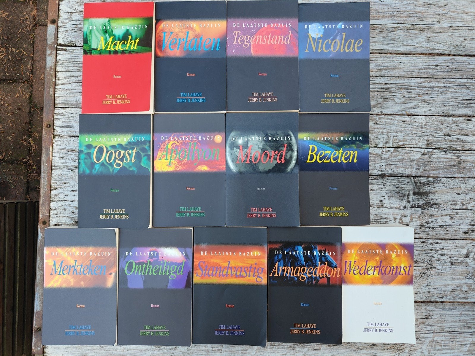 De laatste bazuin serie + 1 X proloog., Boeken, Ophalen of Verzenden