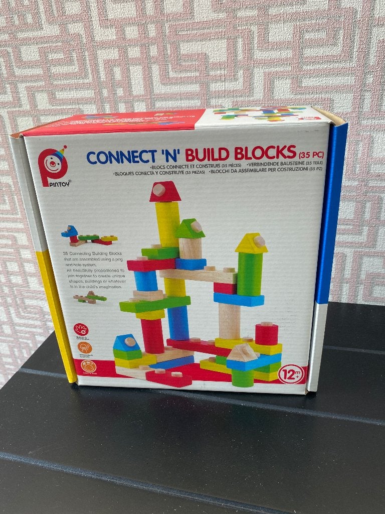 Pintoy Connect ‘N Build Blocks (nieuw), Kinderen en Baby's, Ophalen, Nieuw, Overige typen