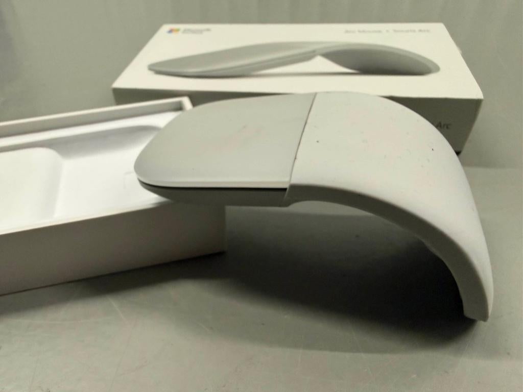 Microsoft Surface Arc Mouse Originele verpakking Grey, Computers en Software, Muizen, Rechtshandig, Muis, Ophalen of Verzenden