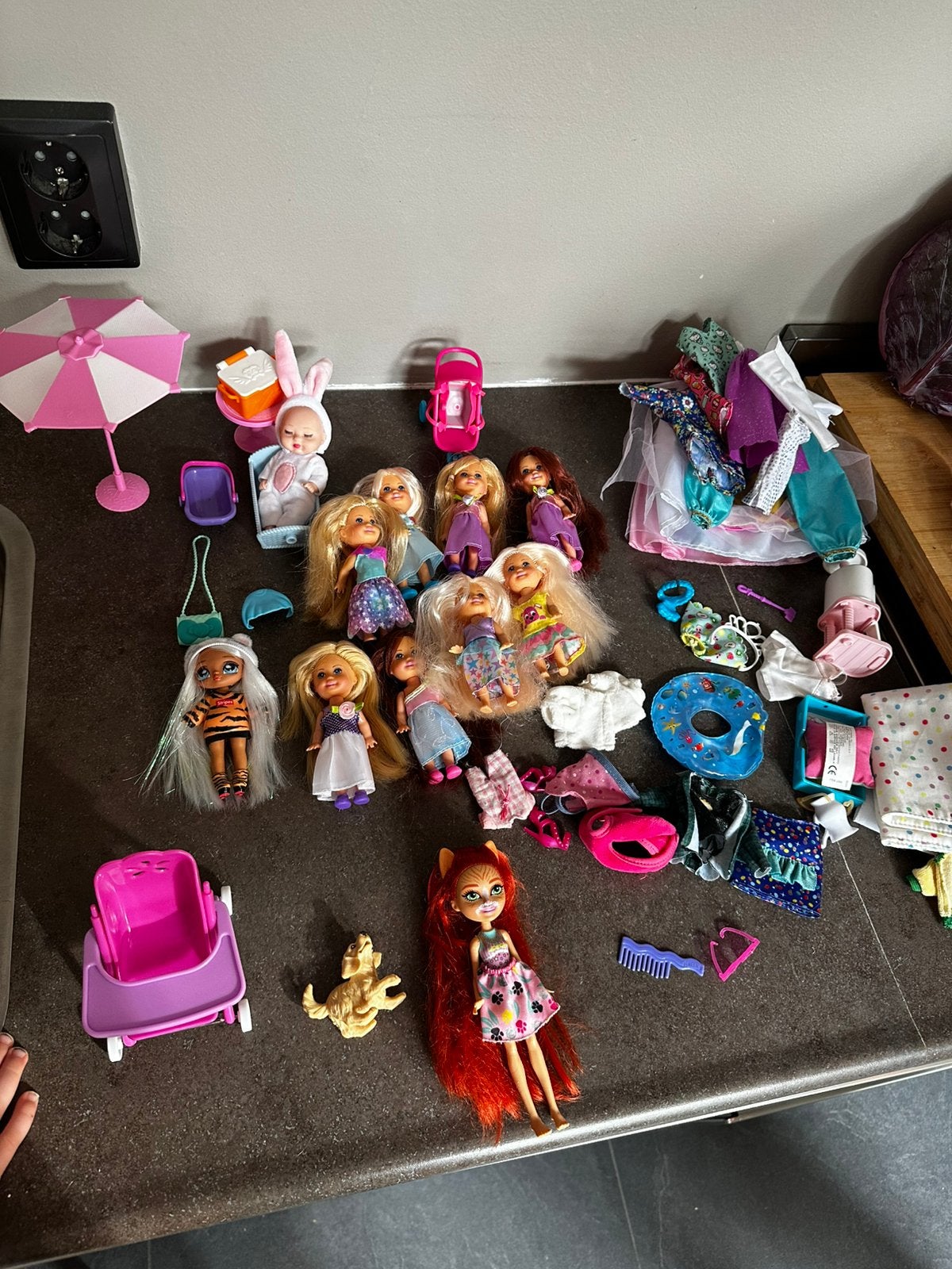 Barbie Chelsea / Enchantimals / Na! Na! Na!, Kinderen en Baby's, Ophalen of Verzenden, Zo goed als nieuw, Barbie