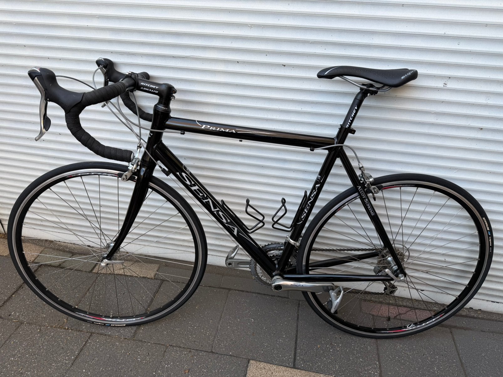 Racefiets sensa prima aluminium 57 cm, Gebruikt, Aluminium, 57 tot 61 cm, Meer dan 20 versnellingen