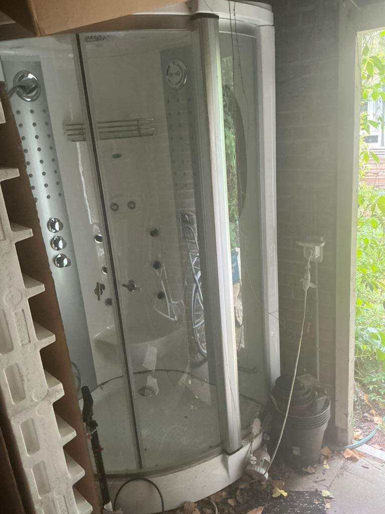Stoomcabine, Ophalen, Zo goed als nieuw, Met douche