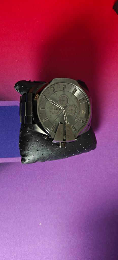 Diesel horloge - beschadigd, Overige merken, Staal, Gebruikt, Staal