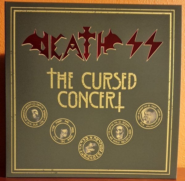 Death SS The Cursed Concert 2-lp Coven Goblin Marilyn Manson, Cd's en Dvd's, Vinyl | Hardrock en Metal, Verzenden, Zo goed als nieuw