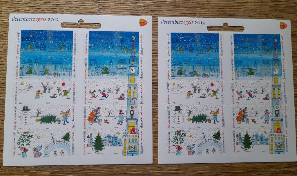 Decemberzegels Kerstzegels 2013 twv € 1,21, Postzegels en Munten, Postzegels | Nederland, Ophalen of Verzenden, Postfris