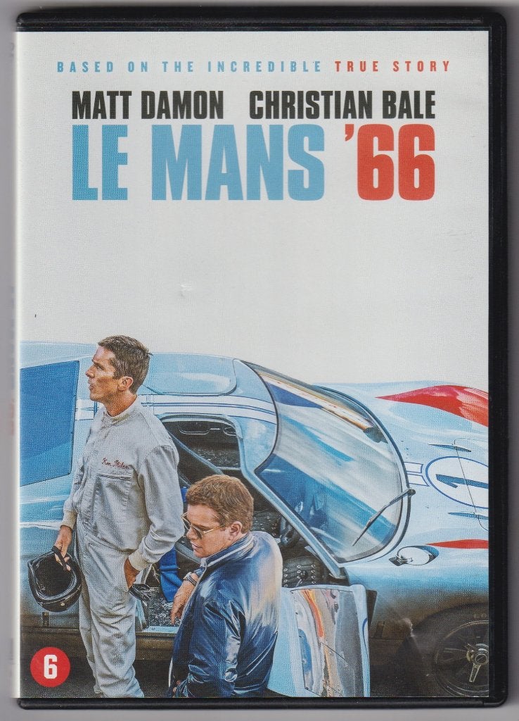 Le Mans '66 ( Matt Damon / Christian Bale ), Alle leeftijden, Verzenden, Zo goed als nieuw, Nederlands