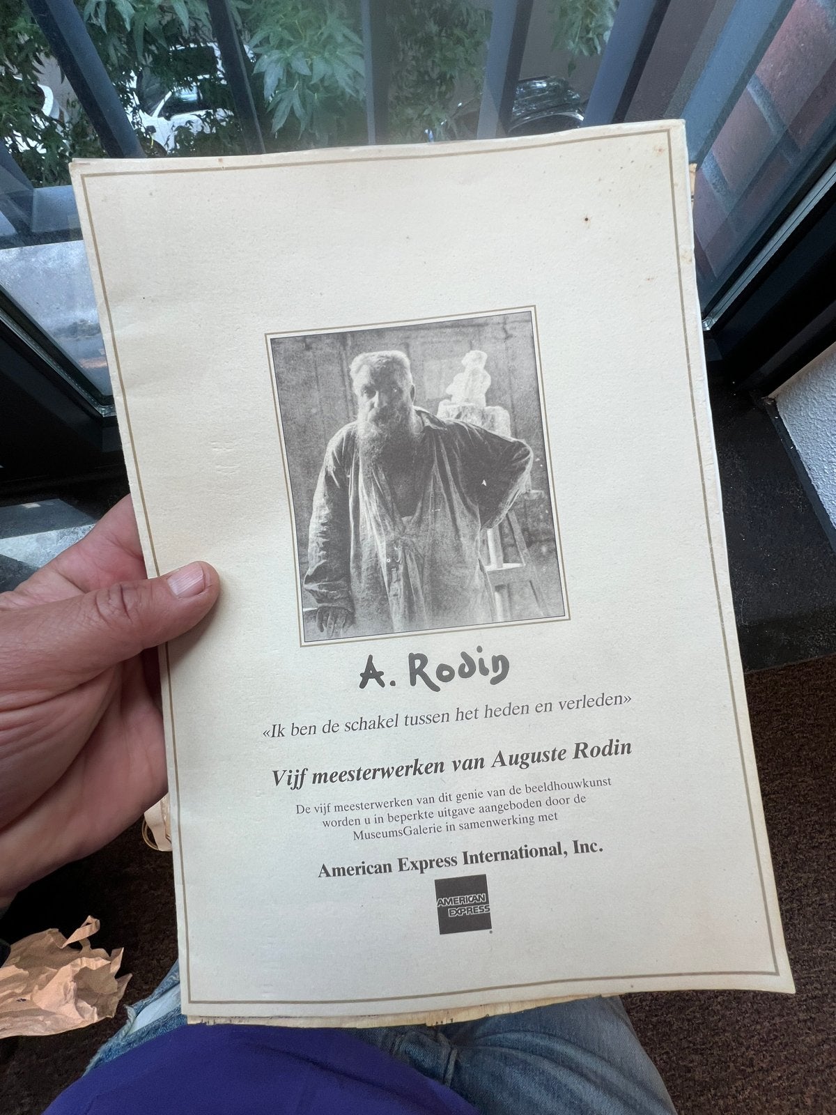 Samenvatting over de sculpturen van A.Rodin, Antiek en Kunst, Ophalen of Verzenden