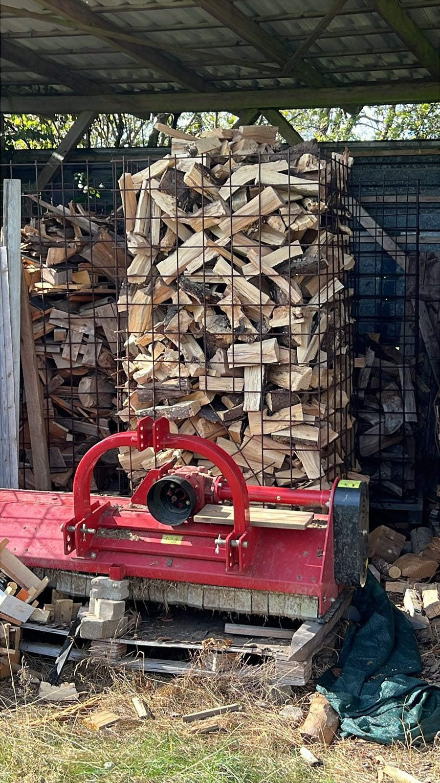 Haardhout 25 cm – 3,75 m³ – GRATIS bezorgd Utrecht, 3 tot 6 m³, Ophalen, Blokken