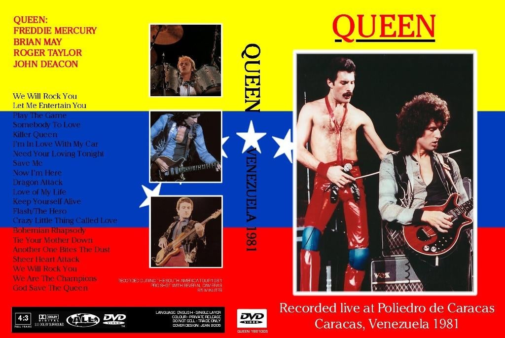 Queen live in Caracas, Venezuela 1981, Alle leeftijden, Verzenden, Nieuw in verpakking, Muziek en Concerten