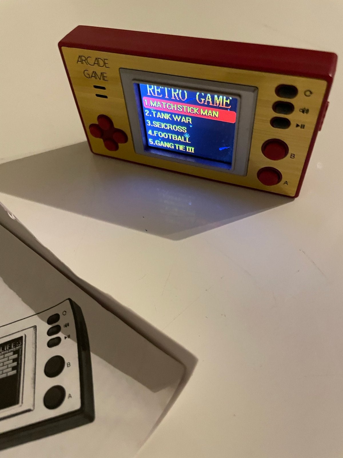 Silvergear Arcade Game Portable Console - 150+ Retro Games, Ophalen of Verzenden, Overige merken, Zo goed als nieuw