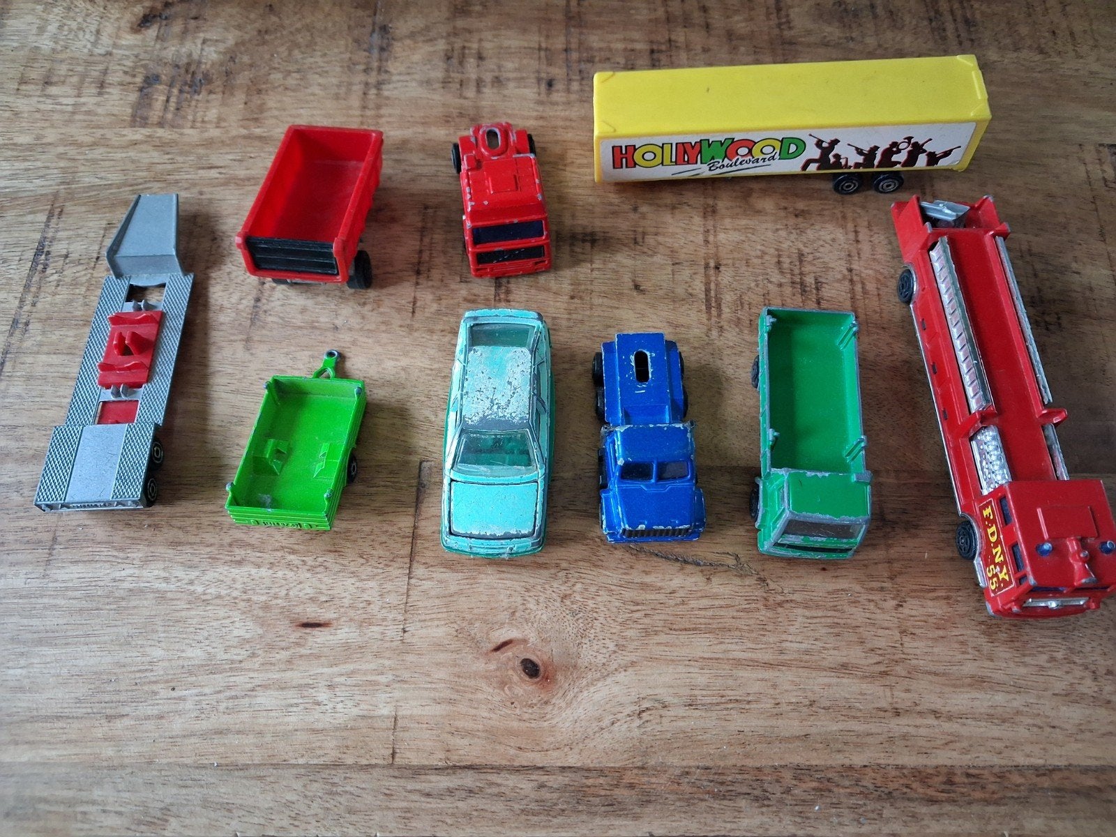 Partij Majorette speelgoedauto's en vrachtwagens, Kinderen en Baby's, Speelgoed | Speelgoedvoertuigen, Ophalen of Verzenden, Gebruikt