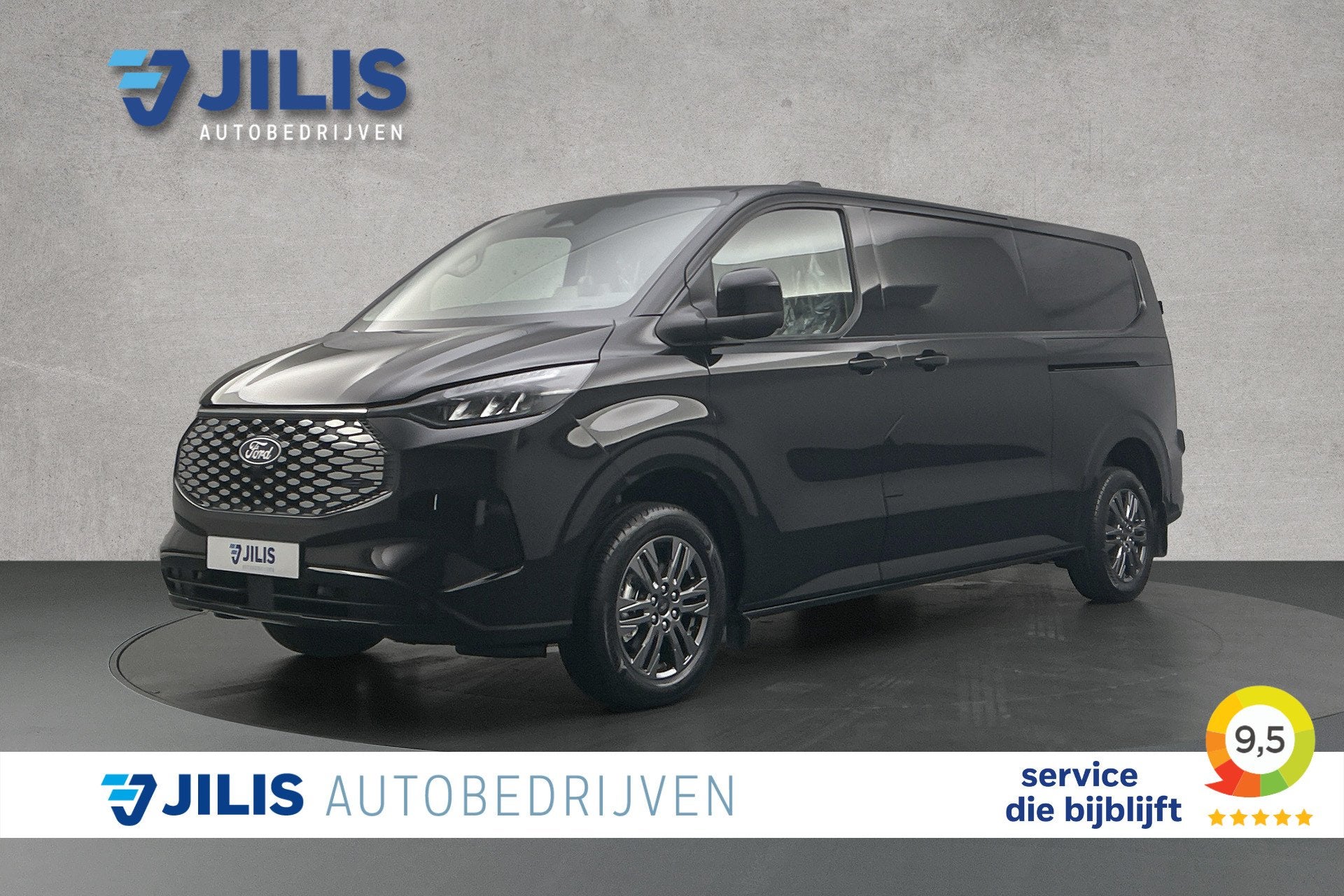Ford E-Custom L2 Limited | 2x schuifdeur | 2-zitplaatsen rec, Auto's, Automaat, Gebruikt, Automatische klimaatregeling, 2192 kg