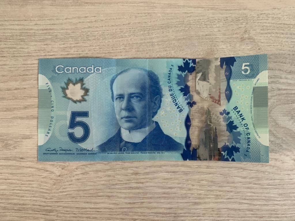 🇨🇦 Canada $5 Dollar 💵, Verzenden, Noord-Amerika, Los biljet