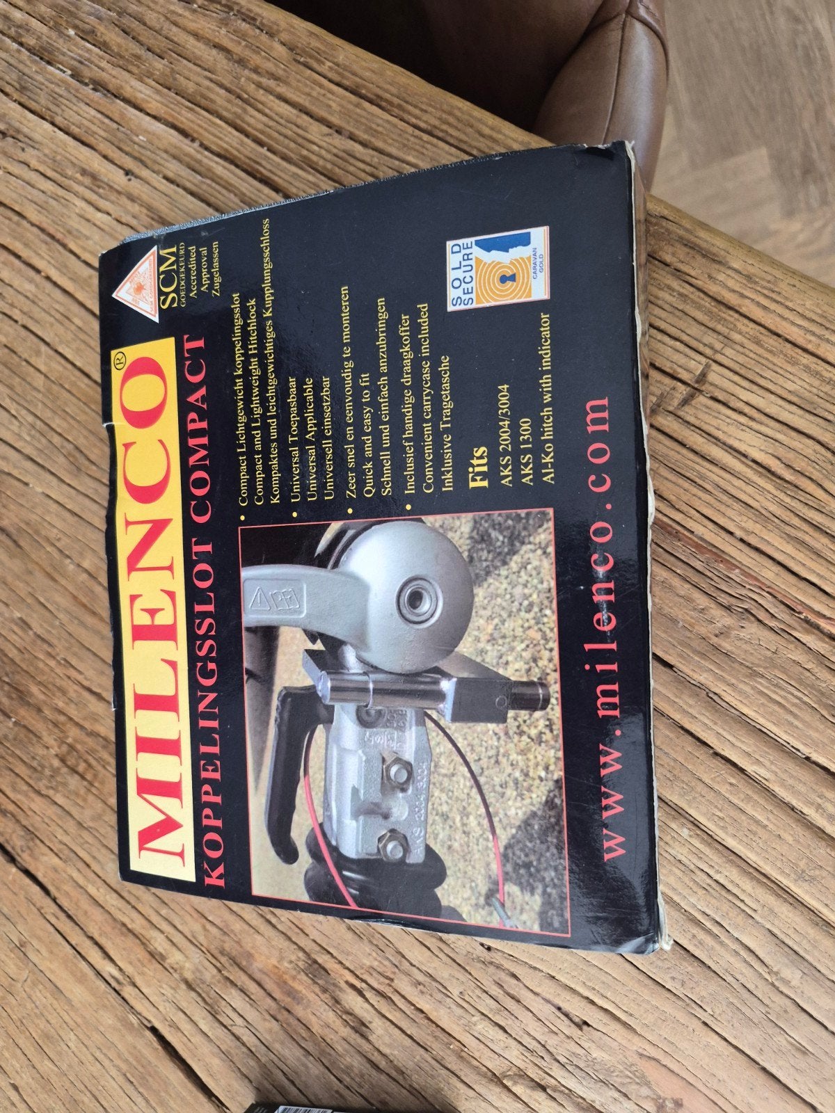 Milenco Compact Koppelingsslot - SCM Goedgekeurd, Ophalen of Verzenden