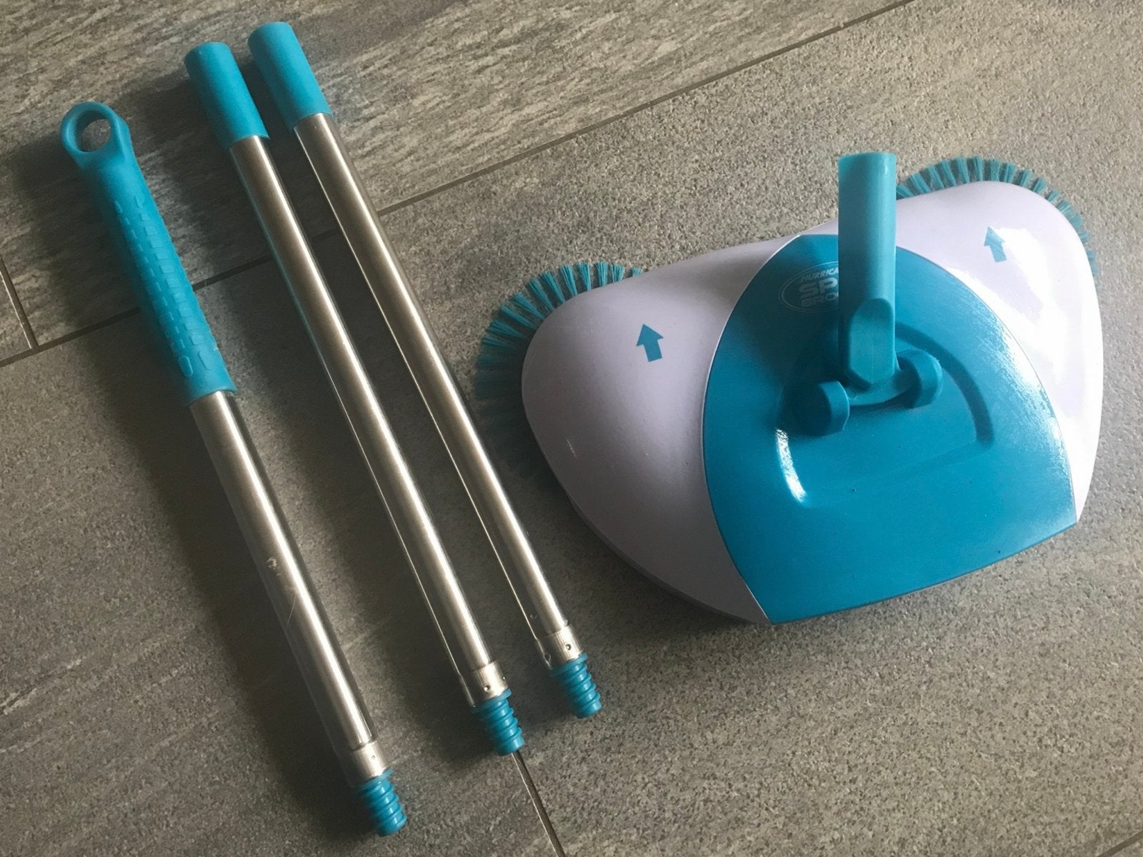 Hurricane Spin Broom - Handige Vloerreiniger, Ophalen, Bezem of Borstel