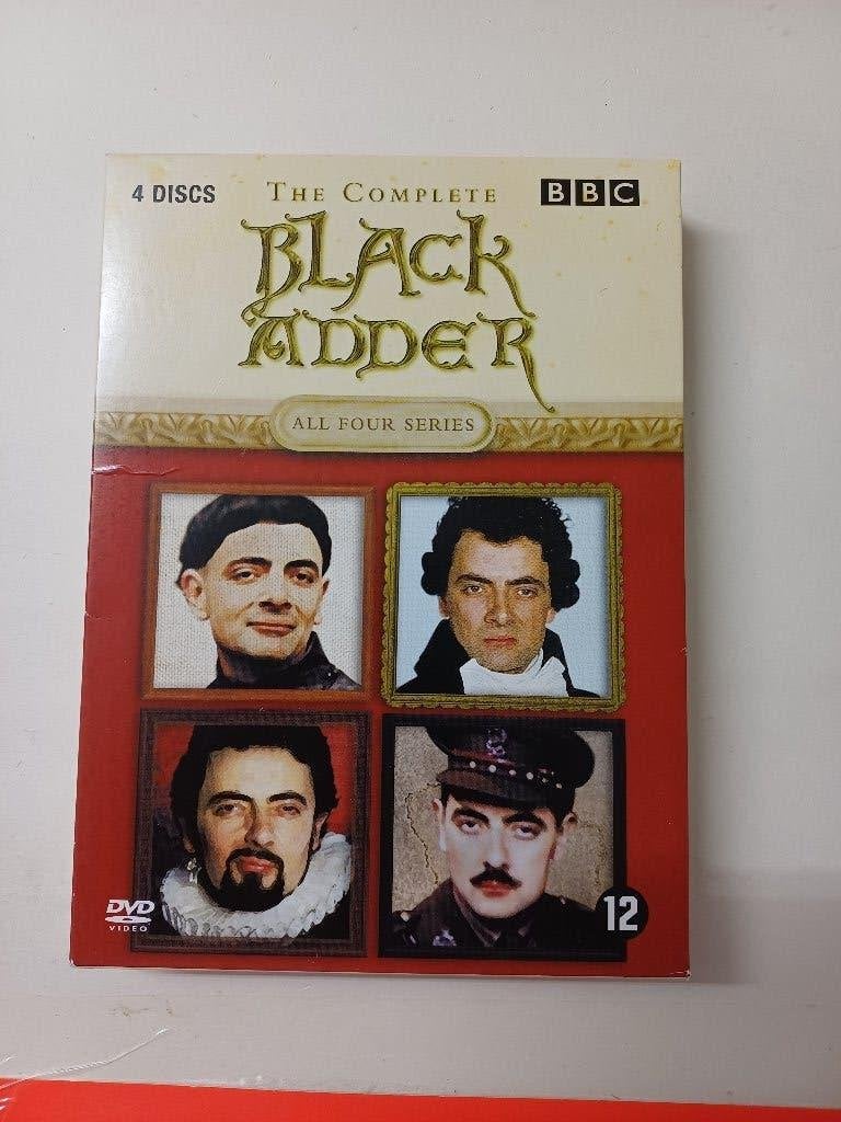 DVD Box- Black Adder all four Series - Rowan Atkinson, Alle leeftijden, Ophalen of Verzenden, Gebruikt, Komedie