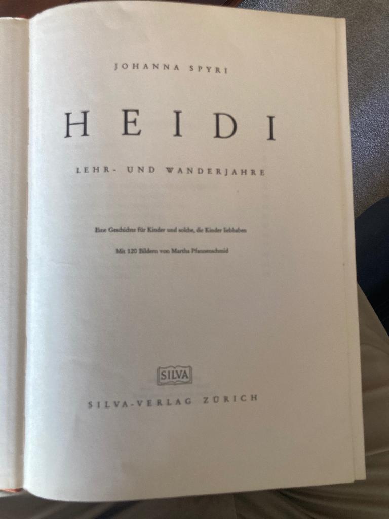 Twee boeken van Heidi (duits), Boeken, Fictie algemeen, Johanna Spyri, Ophalen, Gelezen