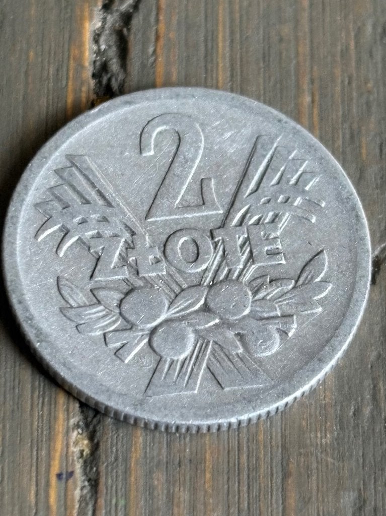 2 Zloty 1958 Polen, Ophalen of Verzenden, Polen, Losse munt