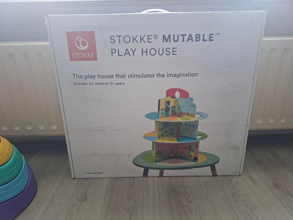 Stokke mutable play house V2 | nieuw in doos, Kinderen en Baby's, Speelgoed | Poppenhuizen, Ophalen of Verzenden, Nieuw, Poppenhuis