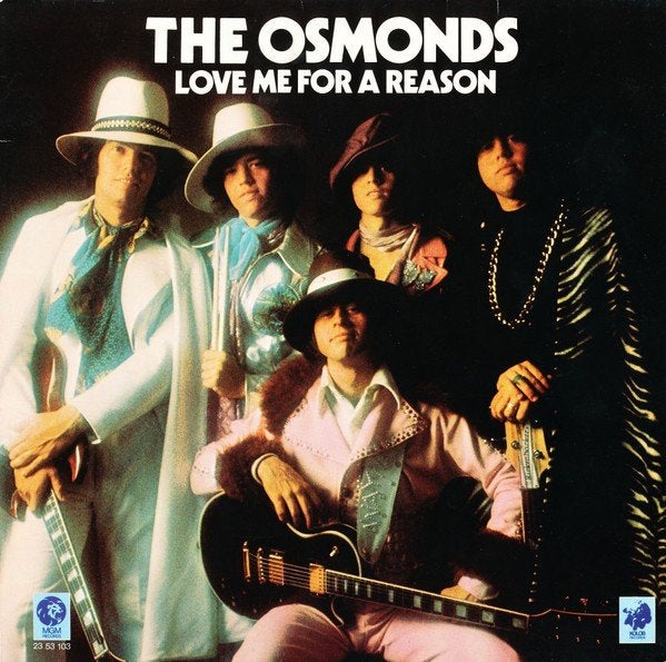 The Osmonds ‎  Love Me For A Reason  lp, Cd's en Dvd's, Vinyl | Pop, LP, Gebruikt, Pop, 12 inch