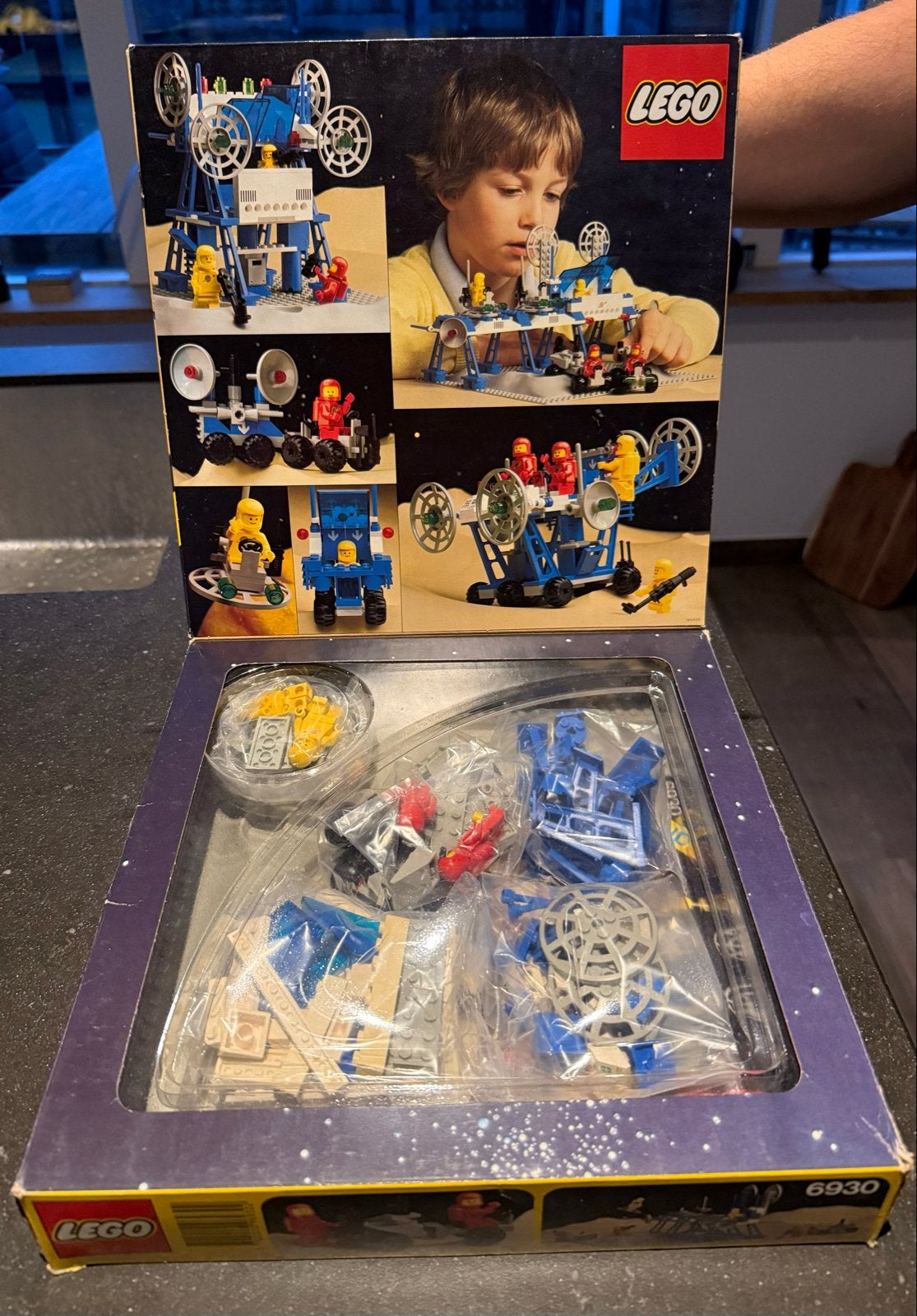 Lego Legoland 6930 Space Patrol Base - Vintage set, Gebruikt, Lego, Ophalen of Verzenden, Compleet