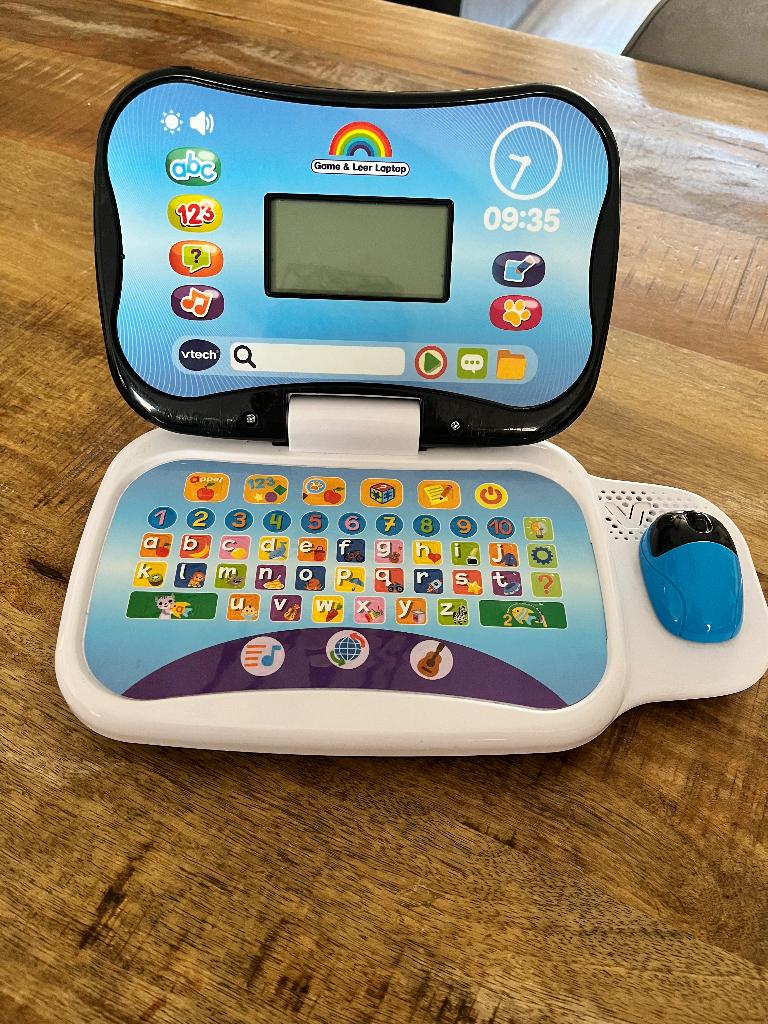 Vtech game & leer laptop, Kinderen en Baby's, Speelgoed | Vtech, Ophalen, Gebruikt, 6 maanden tot 2 jaar